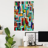 Kies je pad 24 x 36 poster (Thuiskantoor)