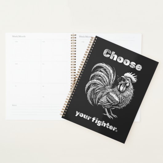 Kies je vechter – Duivelse Haan. Planner (Display)