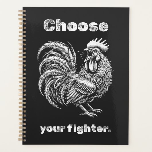 Kies je vechter – Duivelse Haan. Planner (Voorkant)