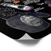 Kies je vergif Grappige Drink Me Potion's Happy H Poster (Hoek)