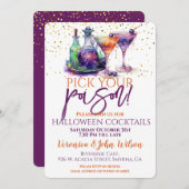 Kies je vergif Halloween Kaart (Voorkant / Achterkant)