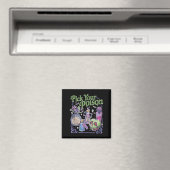 Kies je vergif,  prinses Halloween Magneet (Insitu (Vaatwasser))