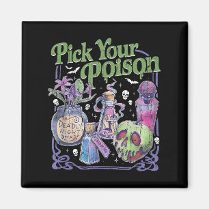 Kies je vergif,  prinses Halloween Magneet