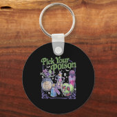 Kies je vergif,  prinses Halloween Sleutelhanger (Voorkant)