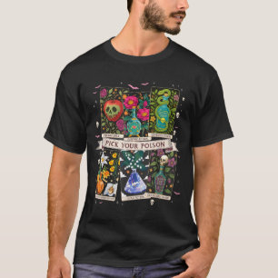 Kies Je Vergiften Funny Drink Me Drankjes Gelukkig T-shirt
