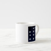 ...kies je vrijheid...kunst van Jutta Gabriel... Espresso Kop (Voorkant rechts)