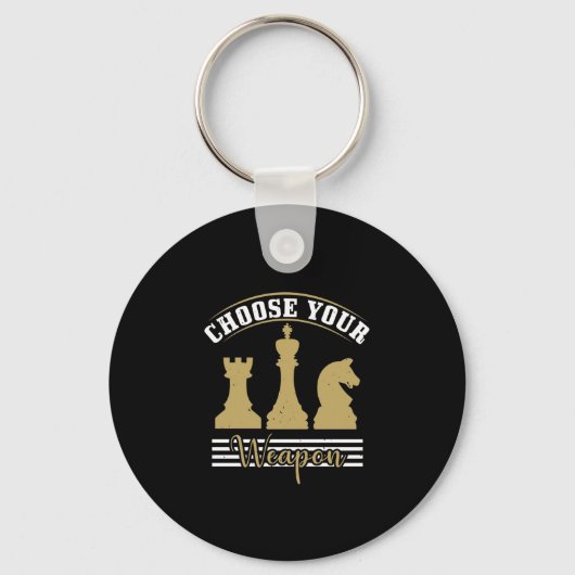 Kies je wapen sleutelhanger (Voorkant)