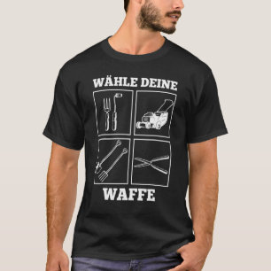 Kies je wapen voor hobbytuiniers in de tuin t-shirt