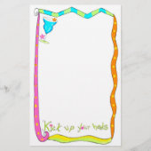 Kies je witte verhalen op je hoofd briefpapier (Voorkant)