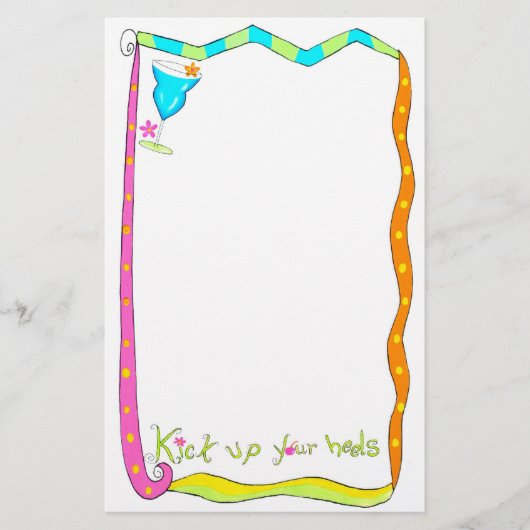 Kies je witte verhalen op je hoofd briefpapier (Voorkant)