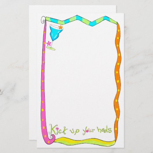 Kies je witte verhalen op je hoofd briefpapier (Voorkant / Achterkant)