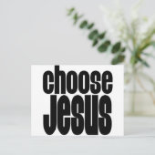 Kies Jezus Briefkaart (Staand voorkant)