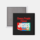 Kies Jezus Magneet (Voorkant / Achterkant)
