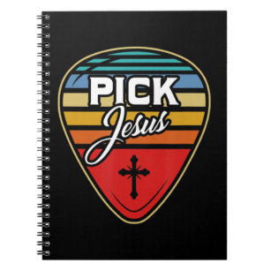 Kies Jezus T-ShirtBen je een patriottische aanbids Notitieboek