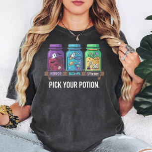 Kies Jouw Toverdrank Genrekruiken T-shirt