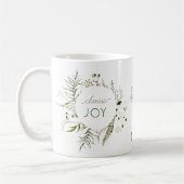 ‘Kies Joy’ Boho Waterverf Krans Inspirerend Koffiemok (Links)