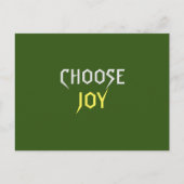 Kies Joy Briefkaart (Voorkant)
