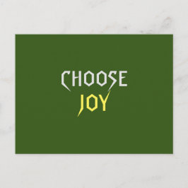 Kies Joy Briefkaart