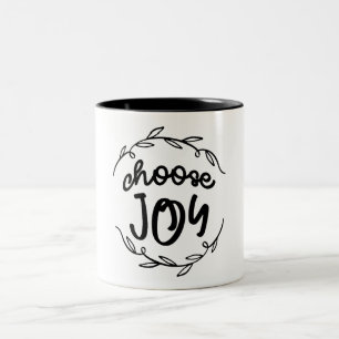 Kies Joy - Christelijke offerte Tweekleurige Koffiemok