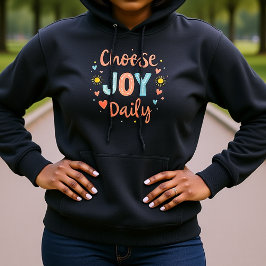 Kies Joy Daily Pastel Doodle Icon Hoodie