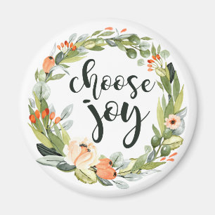 Kies Joy, Inspirerend Faith Magnet