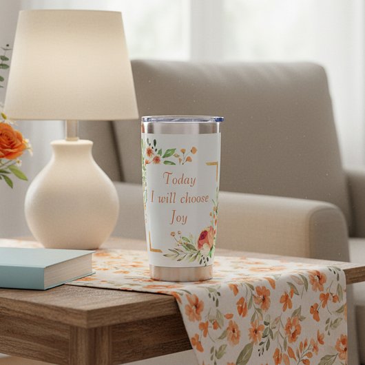 Kies Joy Mok gepersonaliseerd Geïsoleerde Drinkbeker