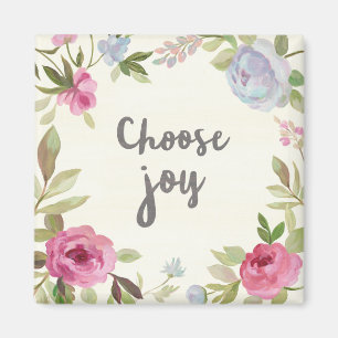 Kies Joy Pastel Floral Magneet