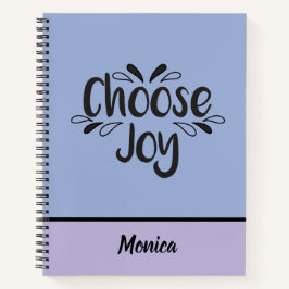Kies Joy Quote Spiral Notitieboek