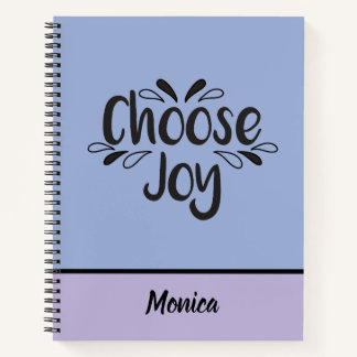 Kies Joy Quote Spiral Notitieboek