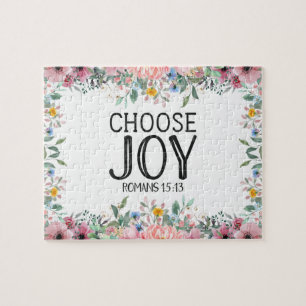 Kies Joy Romans 15:13 Jigzaag Puzzle Legpuzzel