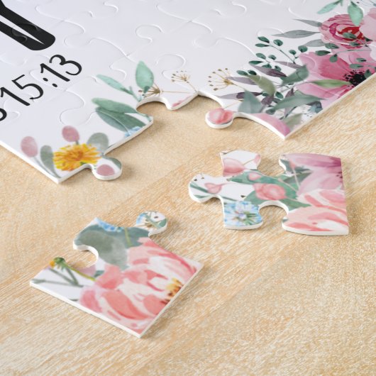 Kies Joy Romans 15:13 Jigzaag Puzzle Legpuzzel (Zijkant)