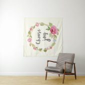 Kies Joy | Roze Rozen Wandkleed (In situ)