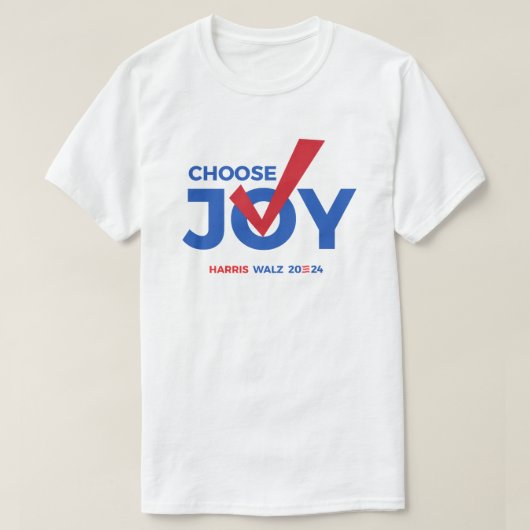 Kies Joy T-shirt (Design voorkant)