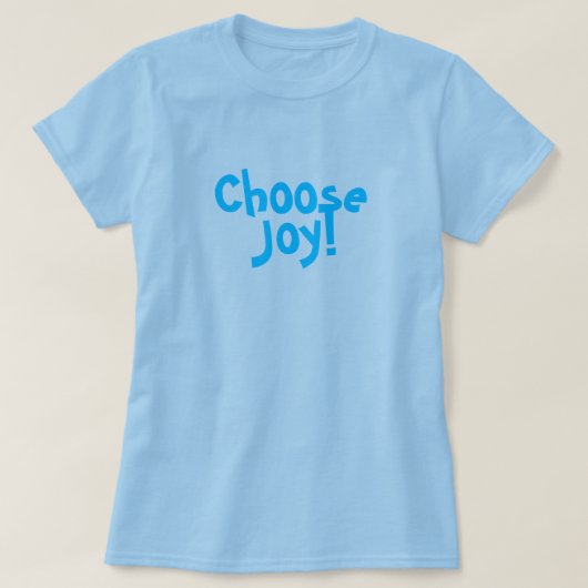 Kies Joy! T-shirt (Design voorkant)