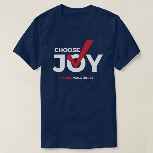 Kies Joy T-shirt (Design voorkant)