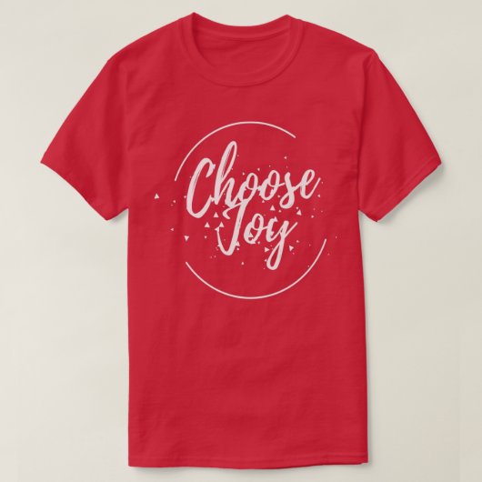 Kies Joy T-shirt (Design voorkant)