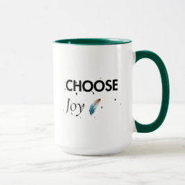 Kies Joy T-shirt | Motiverende positieve citaat S Mok