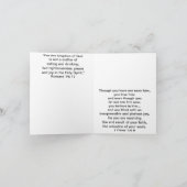 Kies Joy White Daisy Flower Notitiekaartje (Binnen)