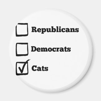 Kies katten! poëzie voor de parlementsverkiezingen magneet