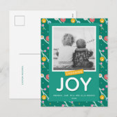 Kies Kerstvakantie Bessen Aangepaste Foto Ansichtk Feestdagenkaart (Voorkant / Achterkant)