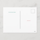 Kies Kerstvakantie Bessen Aangepaste Foto Postkaar Feestdagenkaart (Achterkant)