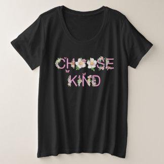 Kies Kind T-shirt - Anti-Bullying, plus formaat t-