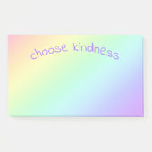 Kies Kindness Rainbow Gradient Post-it® Notes (Voorkant)