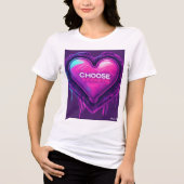 Kies Kindness T-shirt stijl (Voorkant)