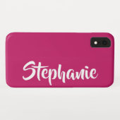 Kies Kleur Aangepaste iPhone XR, XS, XS Max Case-Mate iPhone Case (Achterkant (horizontaal))