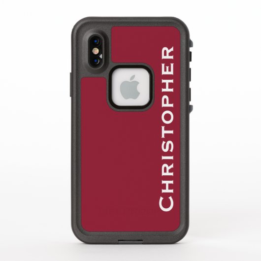 Kies Kleur iPhone Lifeproof Fre Jester Red Hoesje (Achterkant)
