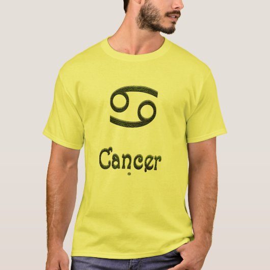 Kies kleur Kanker Zodiac Astrologisch teken T-shirt (Voorkant)