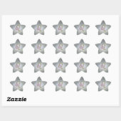 Kies kleur Leo Zodiac Astrologisch teken Ster Sticker (Vel)