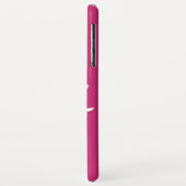 Kies Kleur met persoonlijke naam Minimalistisch lo Case-Mate iPhone Case (Achterkant/links)