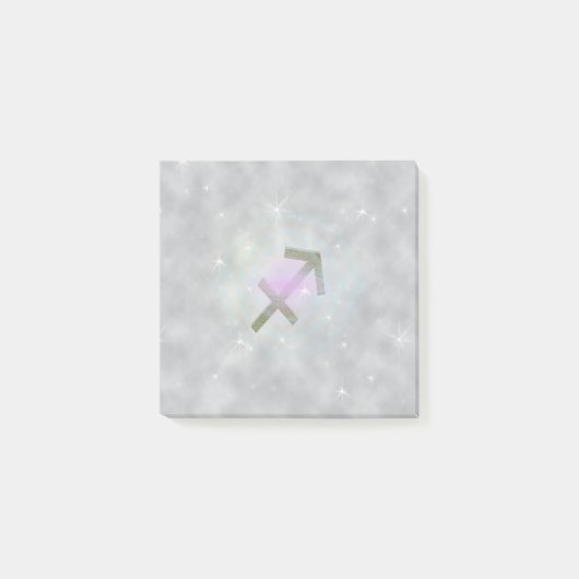 Kies kleur Sagittarius Zodiac Astrologisch teken Post-it® Notes (Voorkant)